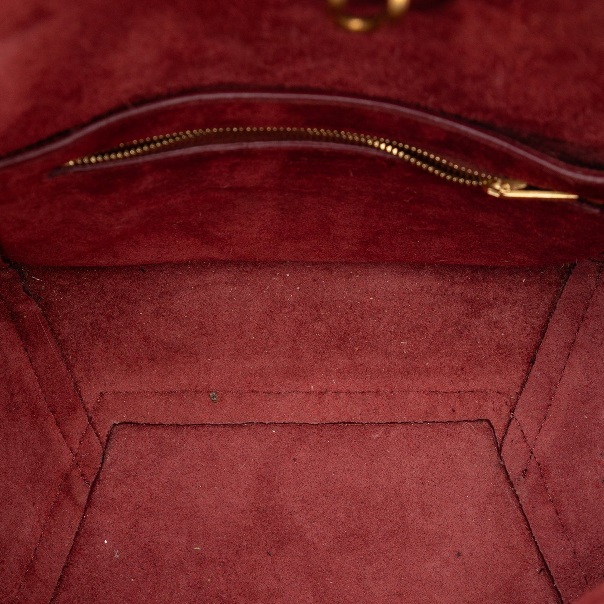 Celine Small Leather Seau Sangle Bucket Bag