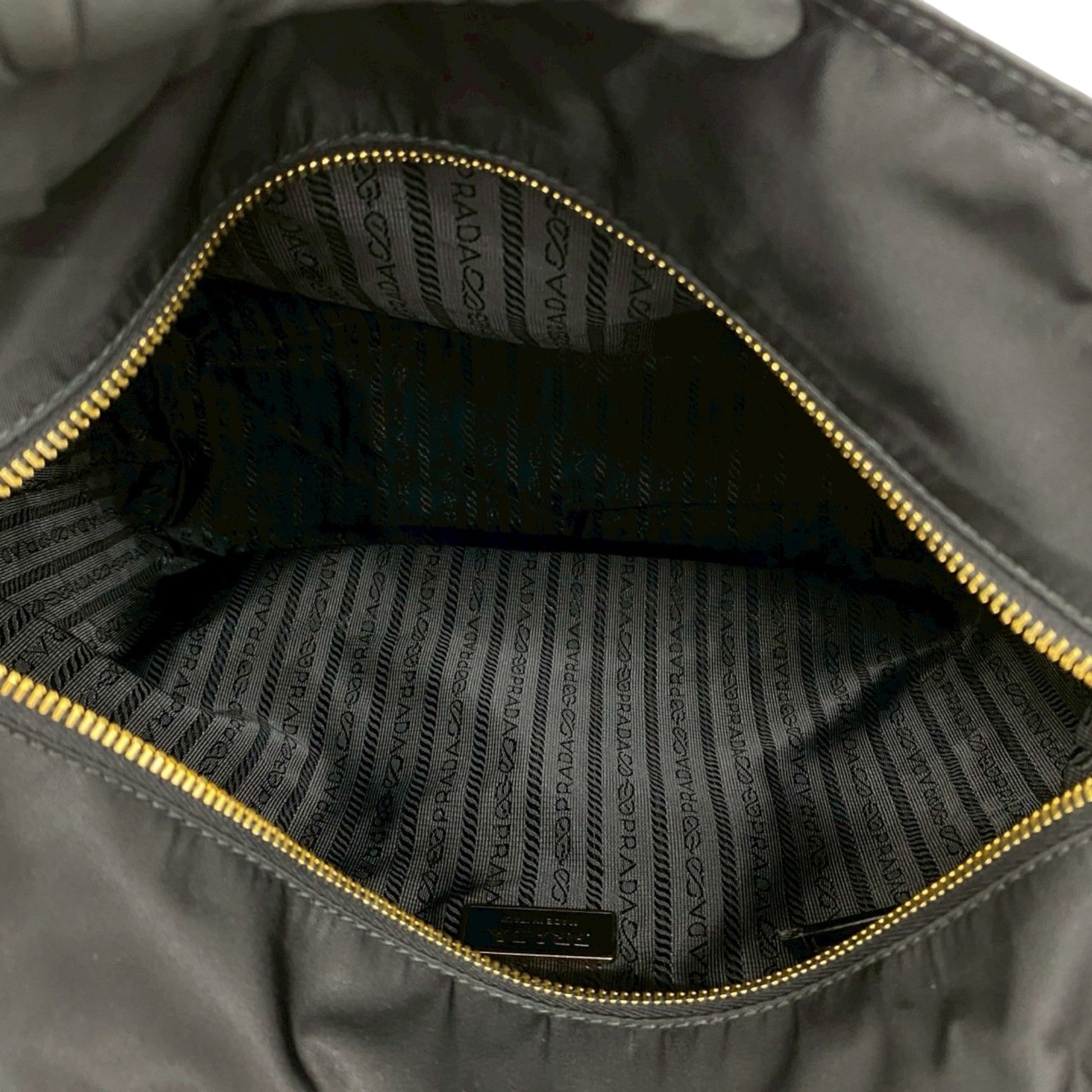 Prada Embellished Tessuto Tote