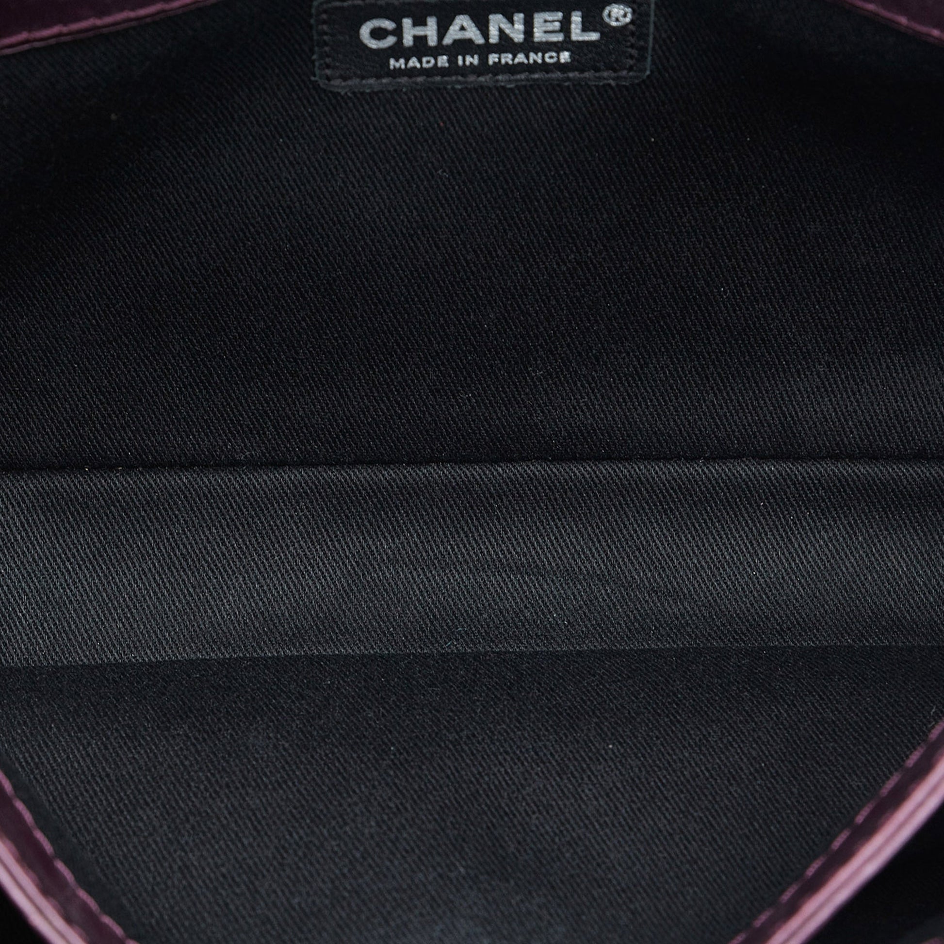 Chanel Glazed Matelasse Portobello Flap Bag