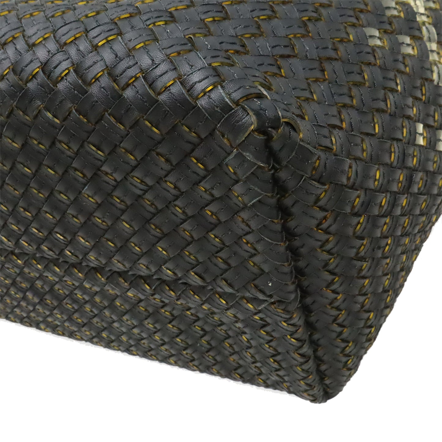Bottega Veneta Large Lambskin Gradient Intreccio Cabat Tote