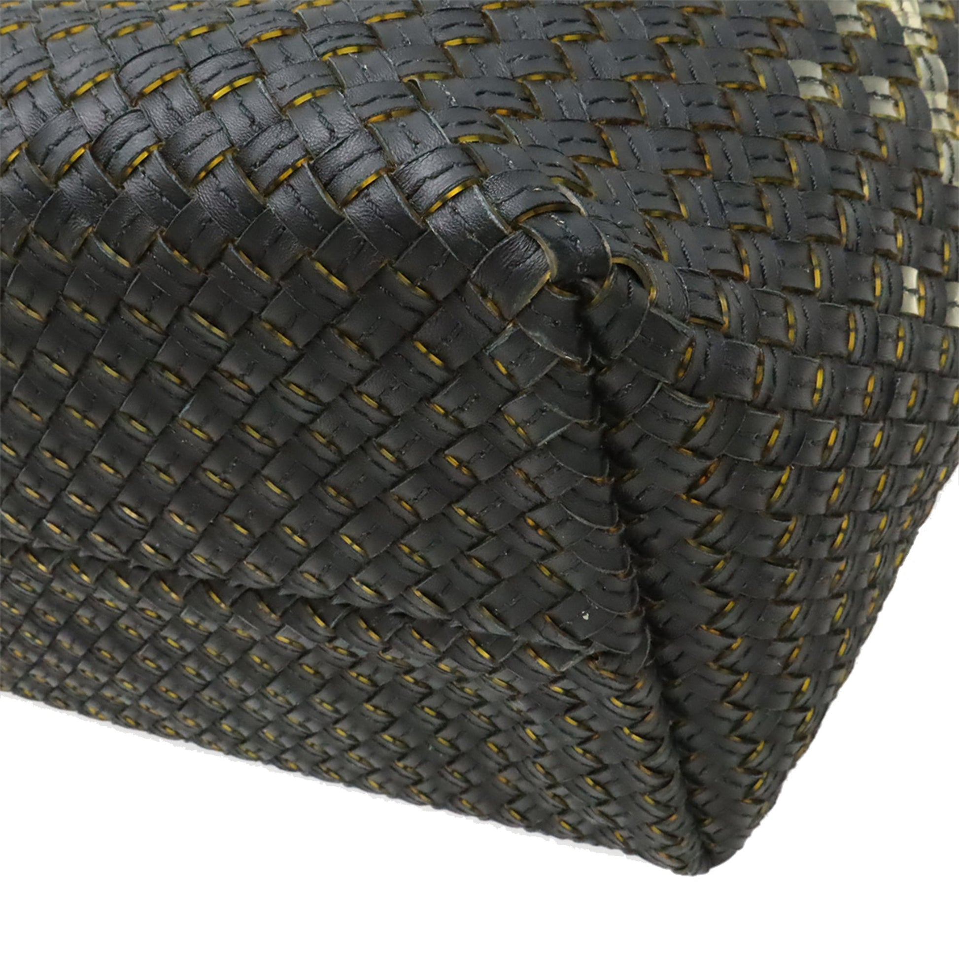 Bottega Veneta Large Lambskin Gradient Intreccio Cabat Tote