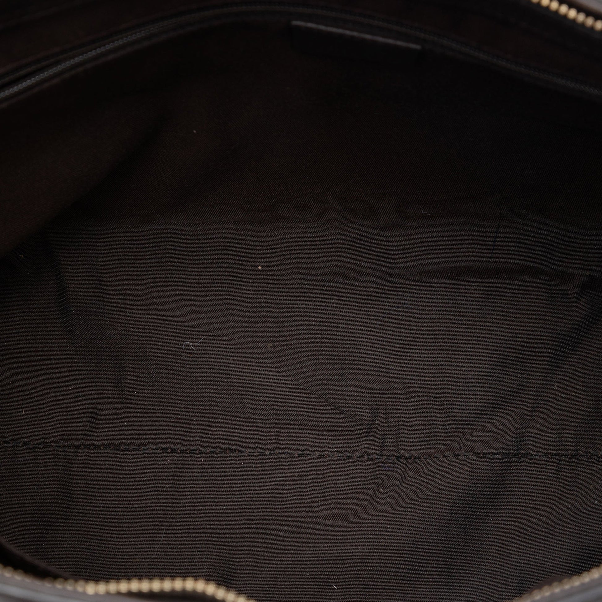 Gucci Leather Bamboo Tassel Satchel