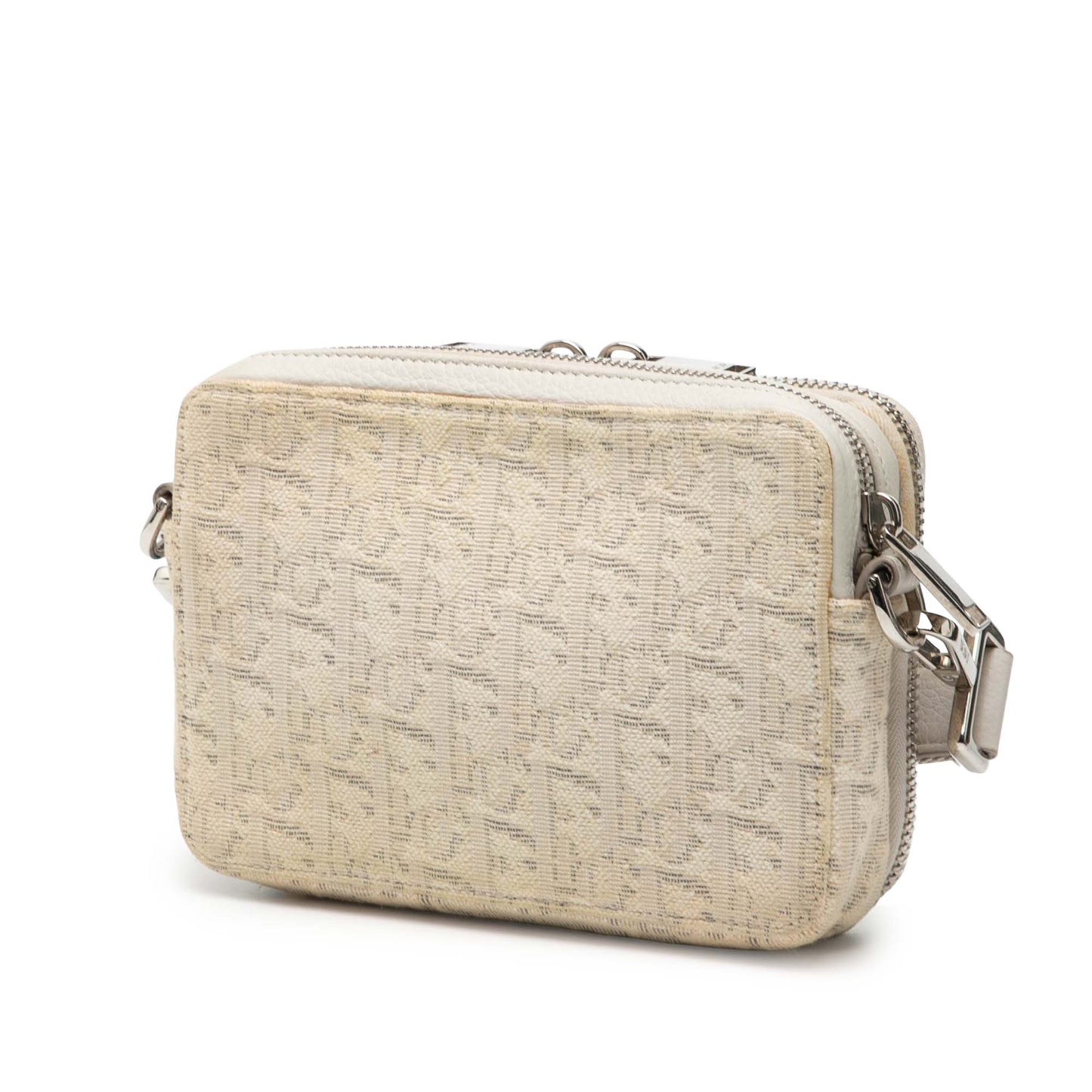 Dior Oblique Canvas Double Zip Crossbody