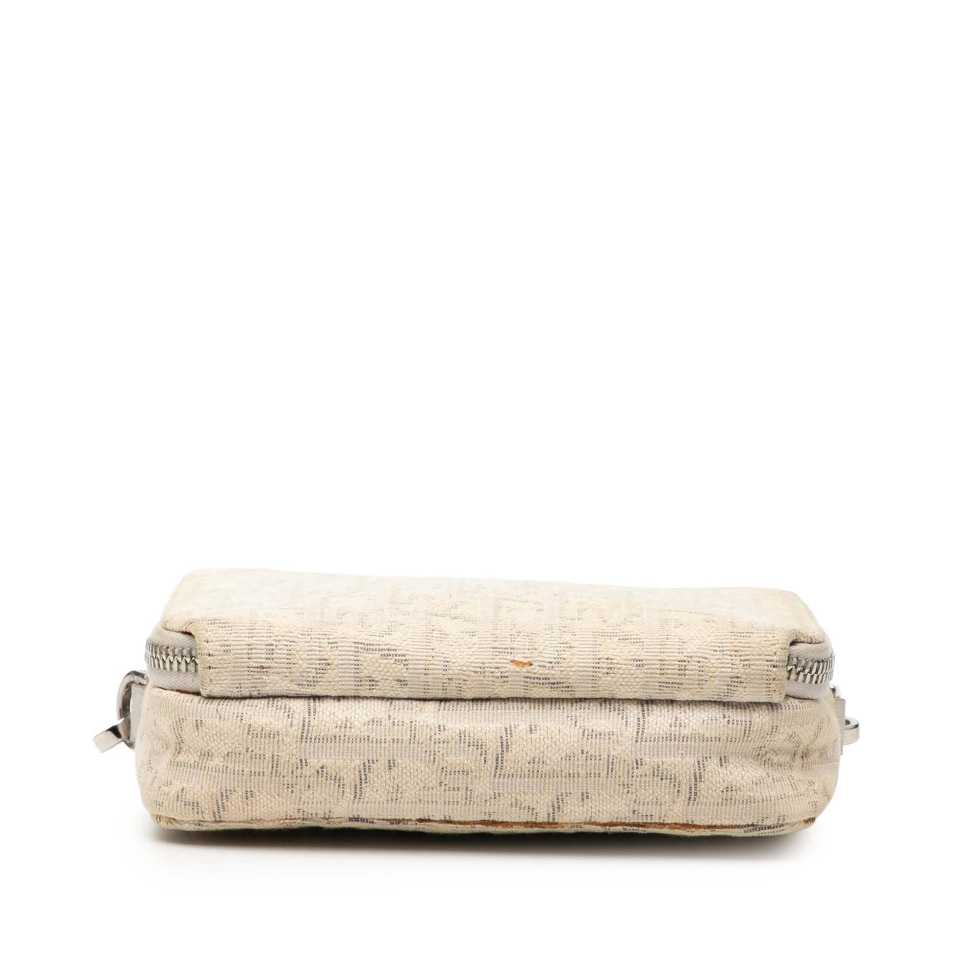 Dior Oblique Canvas Double Zip Crossbody