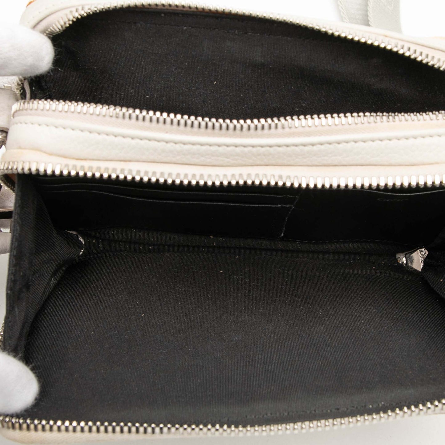 Dior Oblique Canvas Double Zip Crossbody