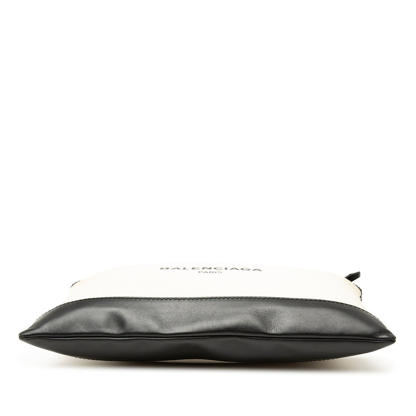 Balenciaga Canvas Navy Clip M Clutch