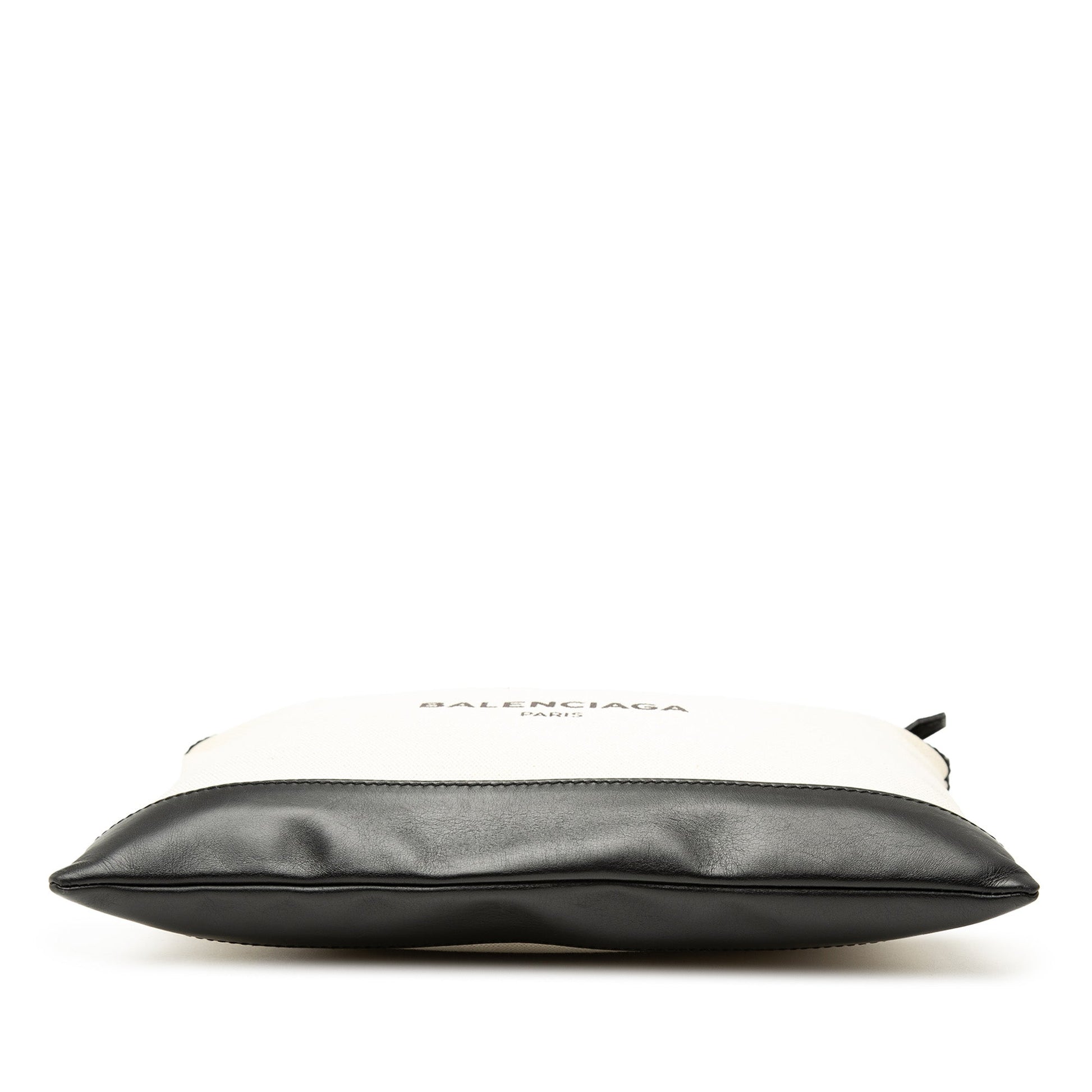 Balenciaga Canvas Navy Clip M Clutch