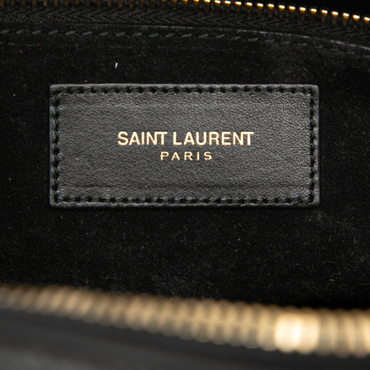 Leather Classic Duffle 6 Satchel