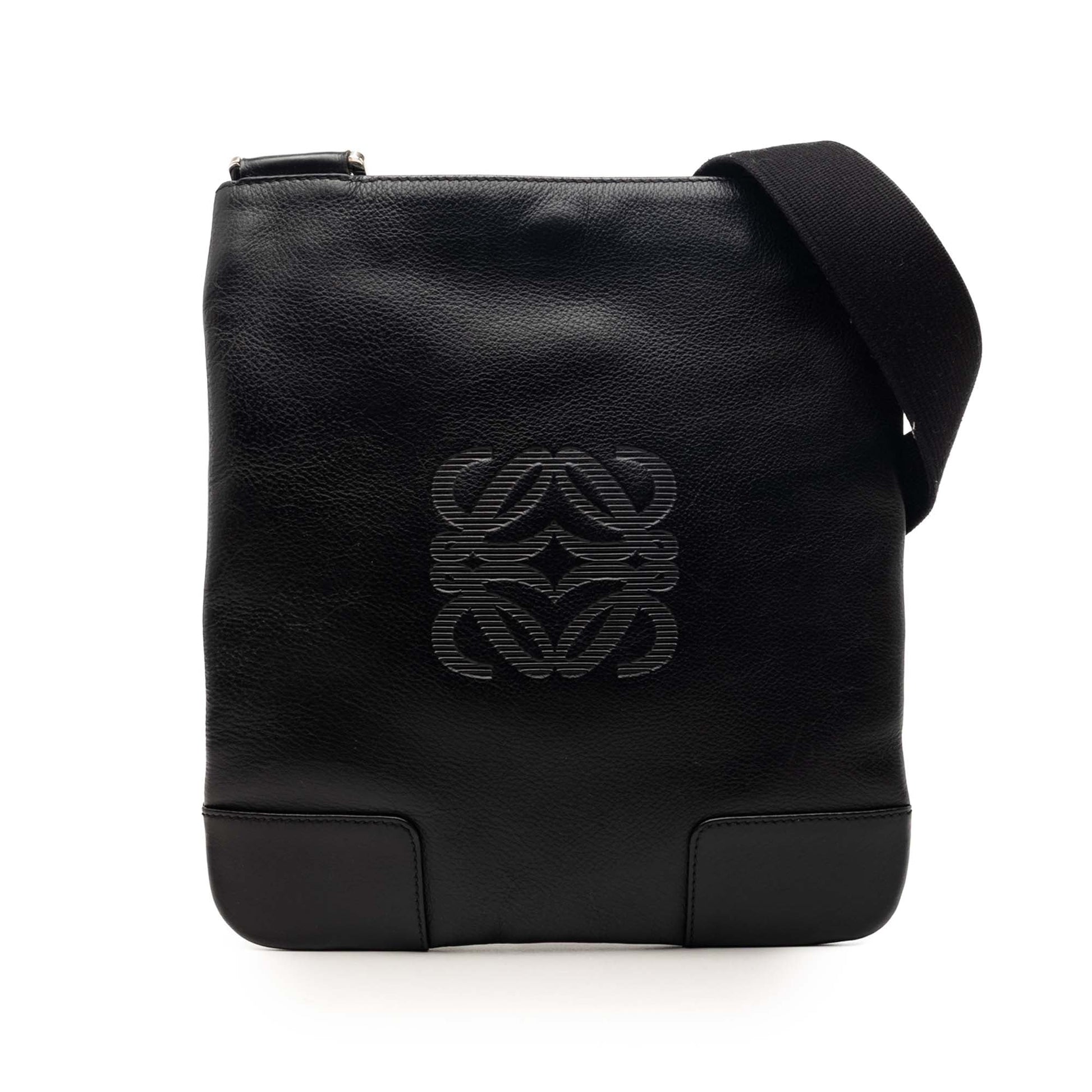 LOEWE Leather Anagram Crossbody