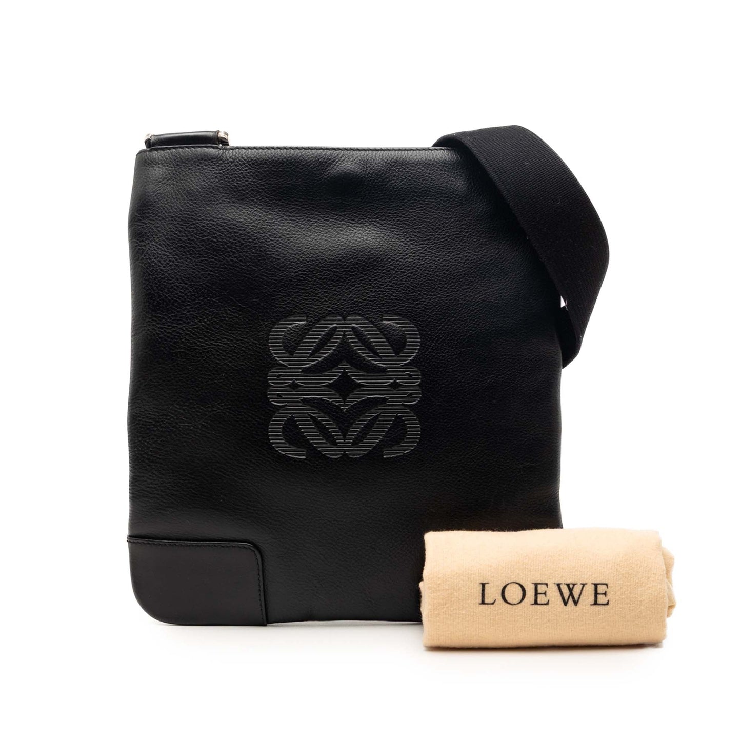 LOEWE Leather Anagram Crossbody