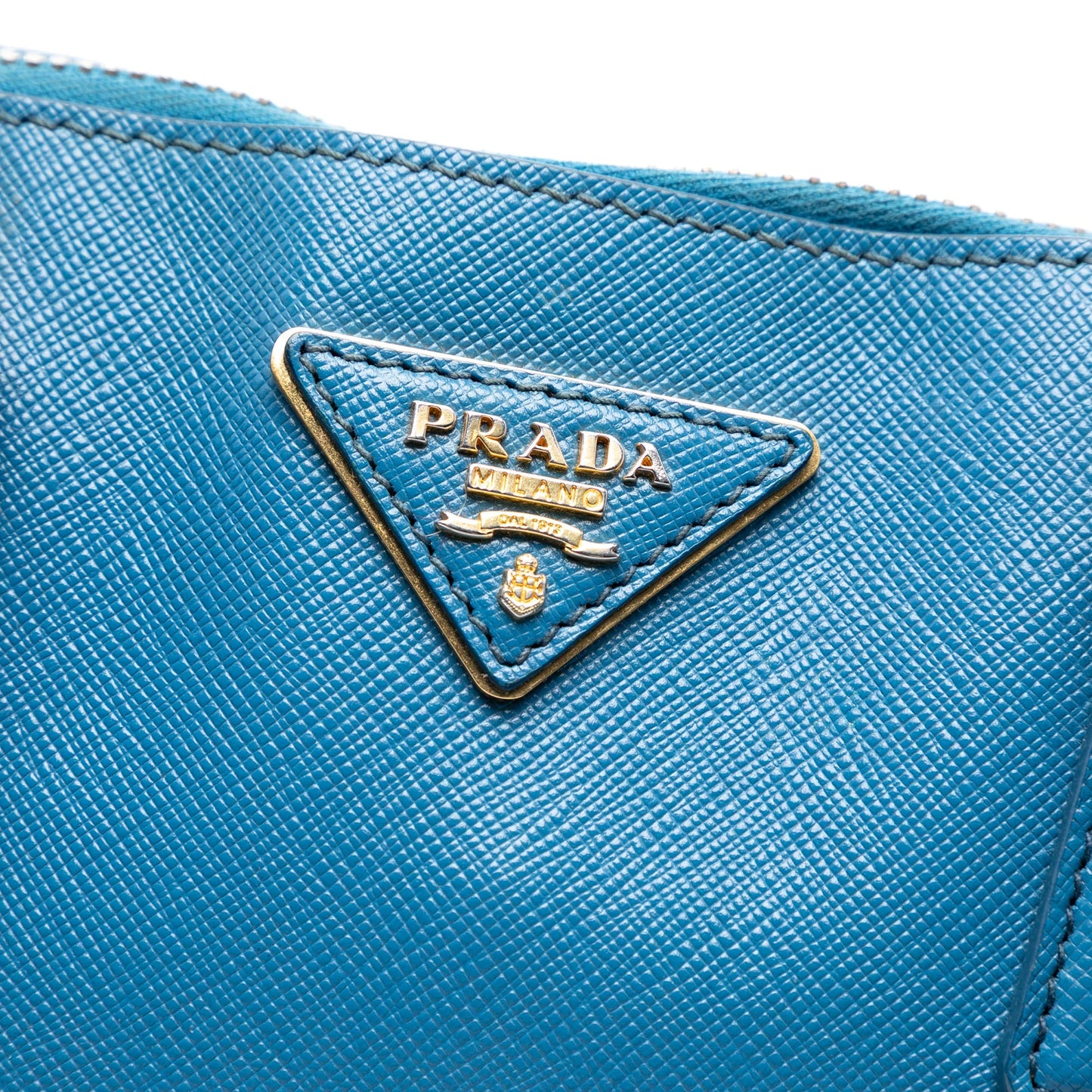 Prada Medium Saffiano Lux Promenade Satchel
