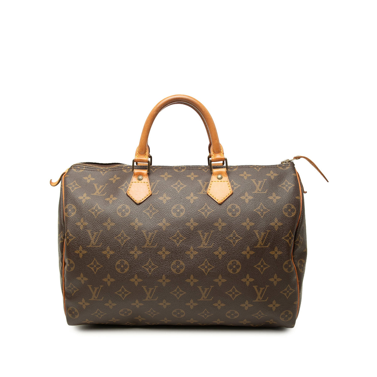 Louis Vuitton Monogram Speedy 35 — Brown