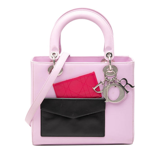 Dior Medium Calfskin Pockets Lady Dior