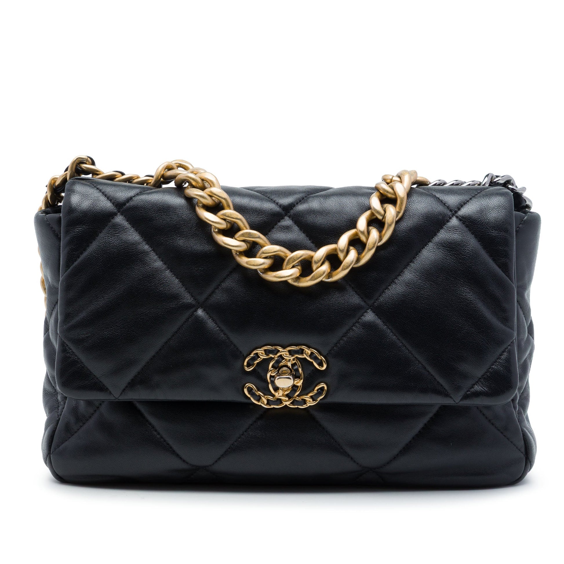 Chanel Large Lambskin 19 Flap