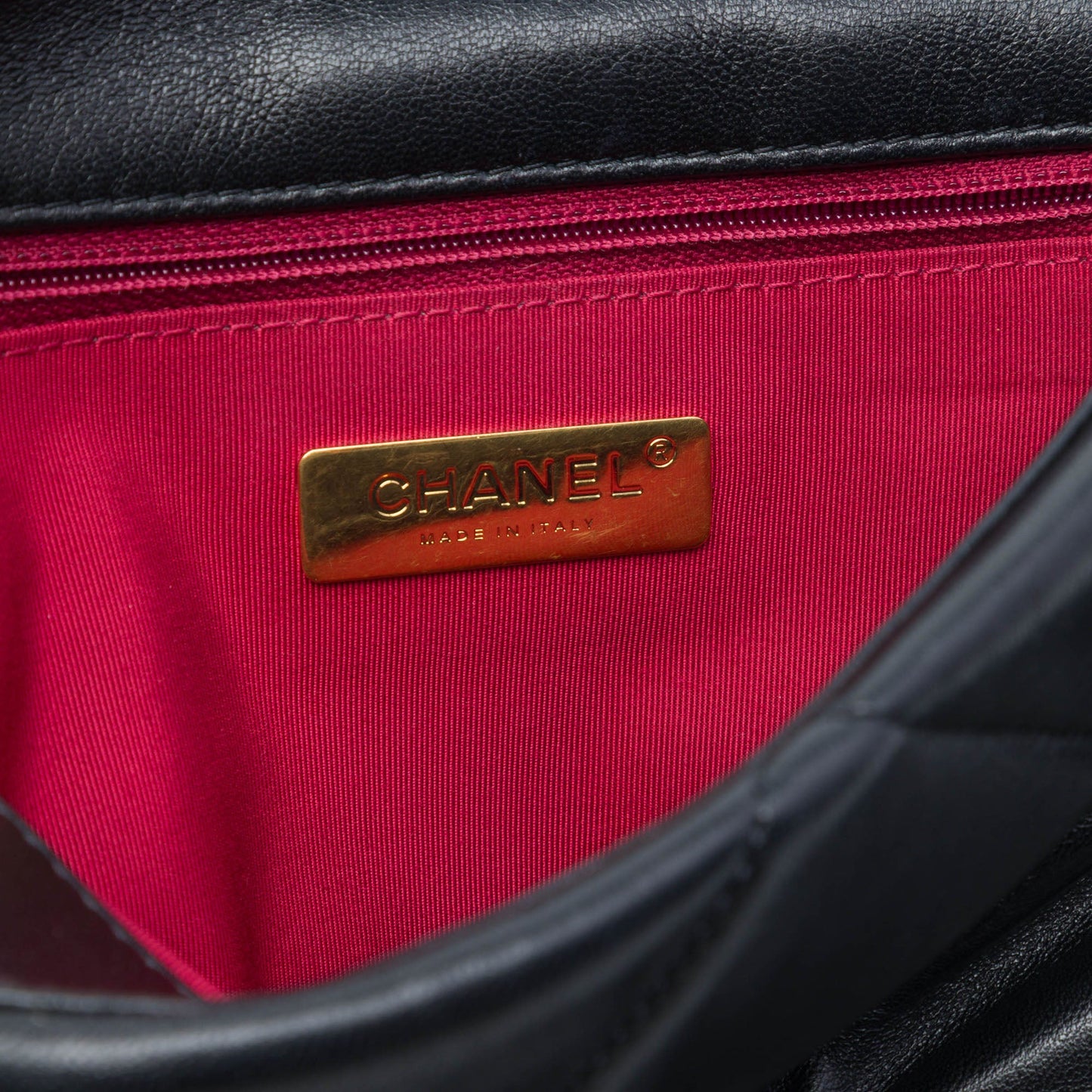 Chanel Large Lambskin 19 Flap