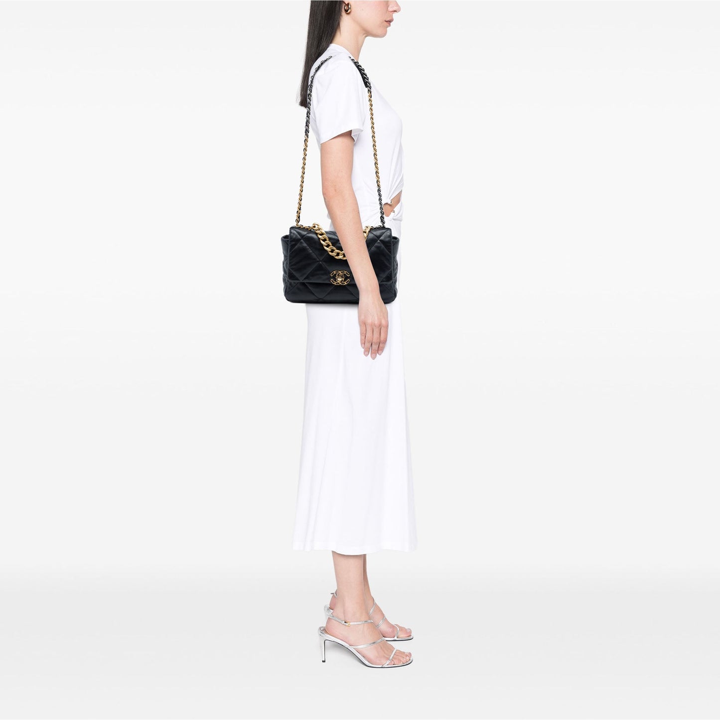 Chanel Large Lambskin 19 Flap