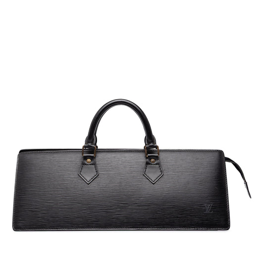 Louis Vuitton Epi Sac Triangle — Black