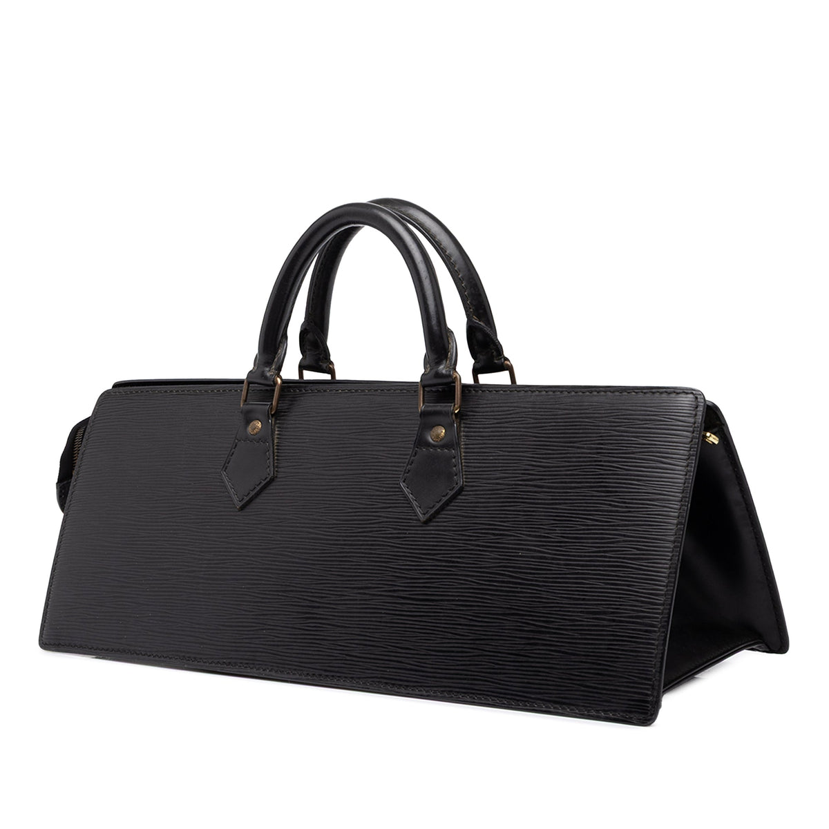 Louis Vuitton Epi Sac Triangle — Black