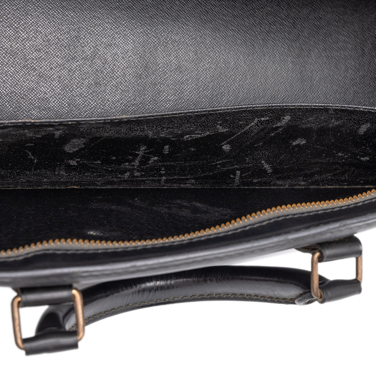 Louis Vuitton Epi Sac Triangle — Black