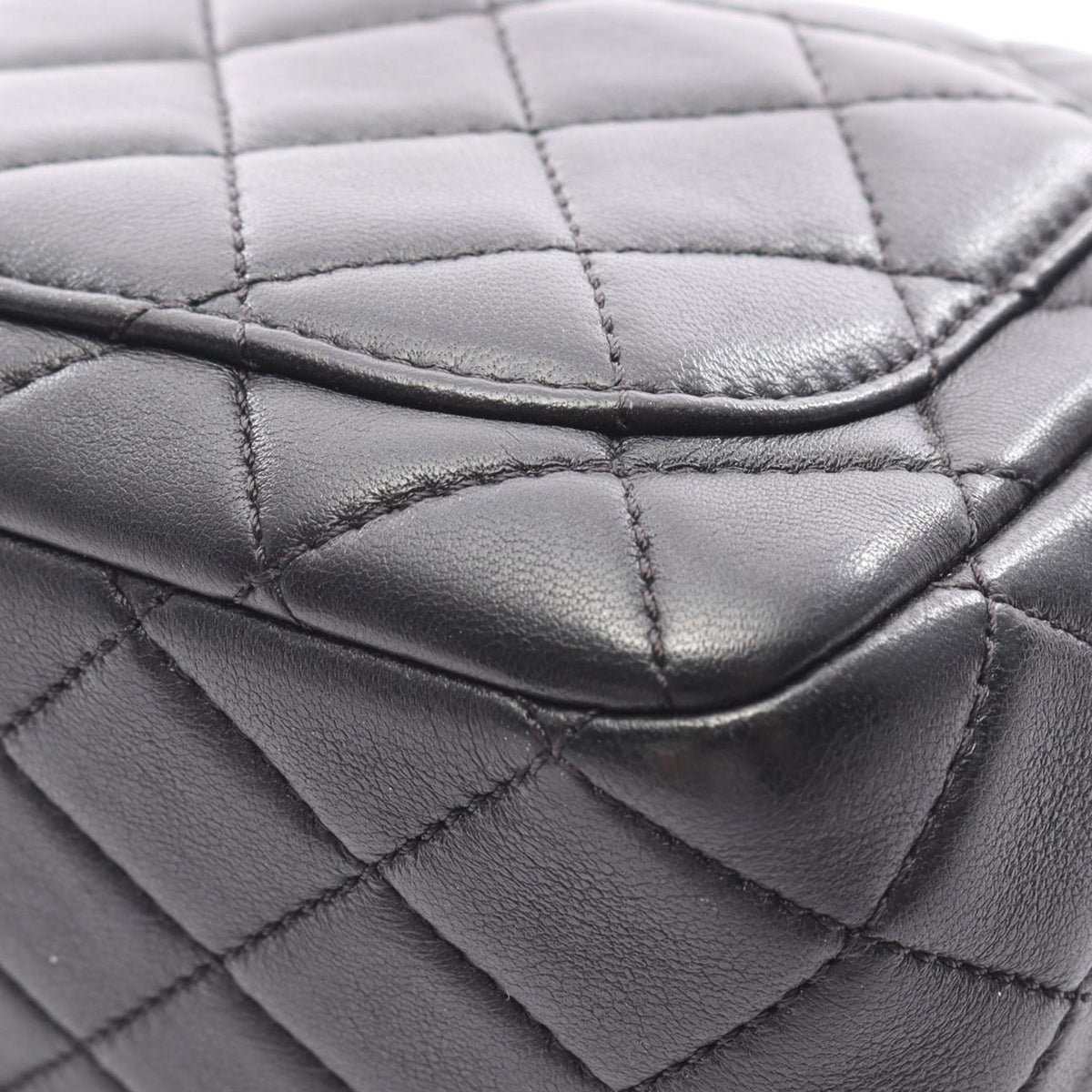 Chanel Mini Square Classic Lambskin Charms Single Flap
