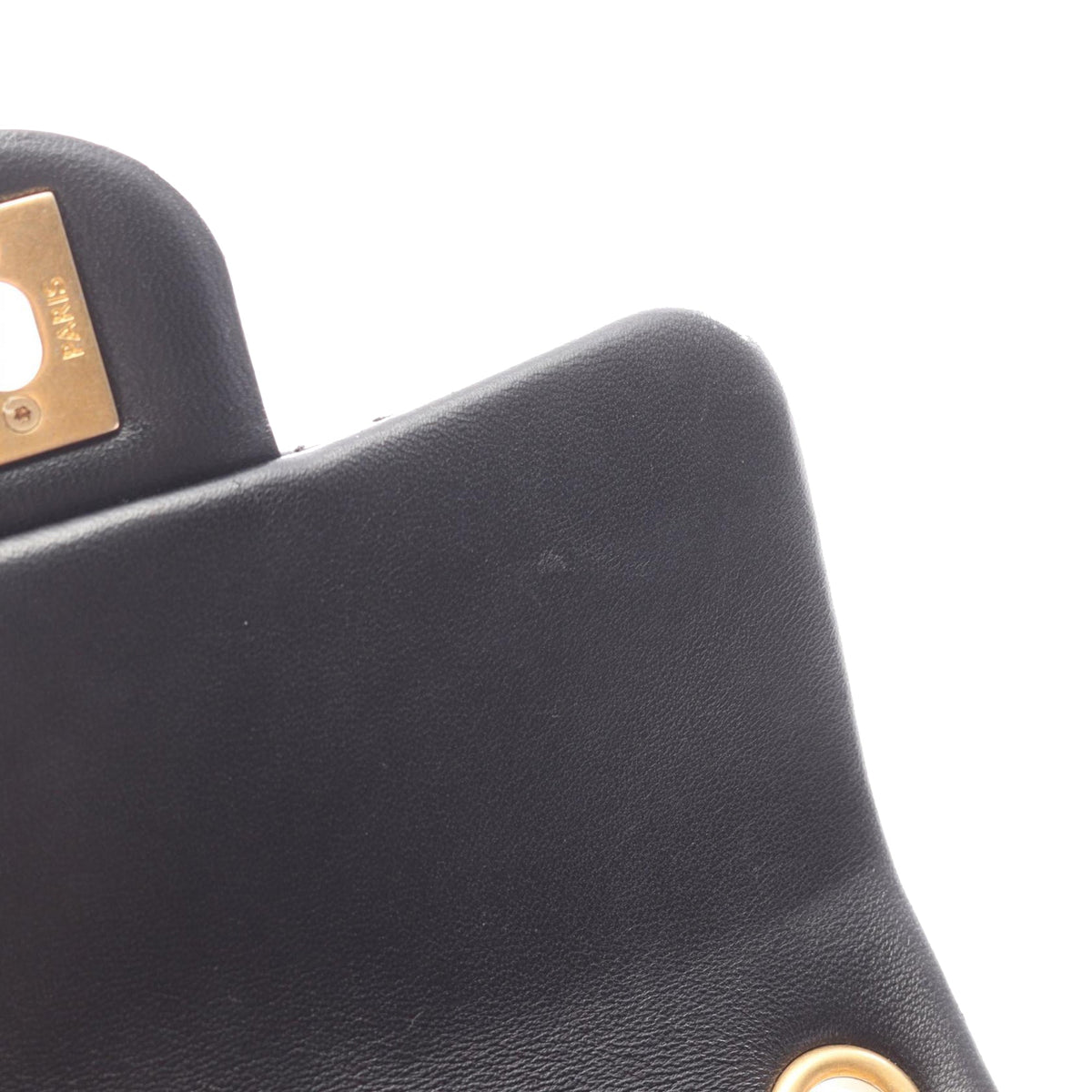 Chanel Mini Square Classic Lambskin Charms Single Flap