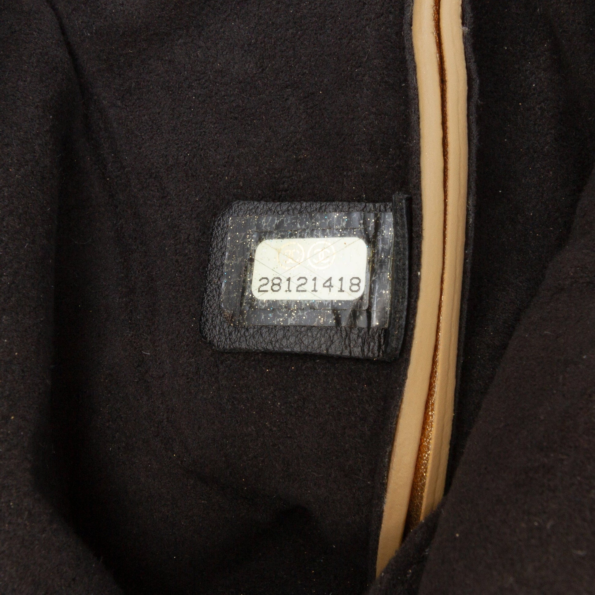 Chanel Small Calfskin Kiss Lock Frame Bag