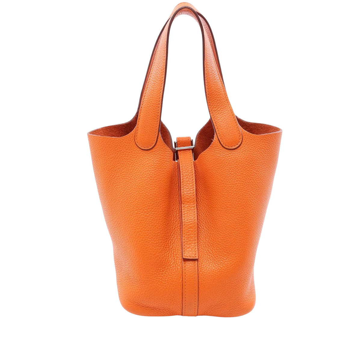 Hermès Clemence Picotin Lock 18 — Orange