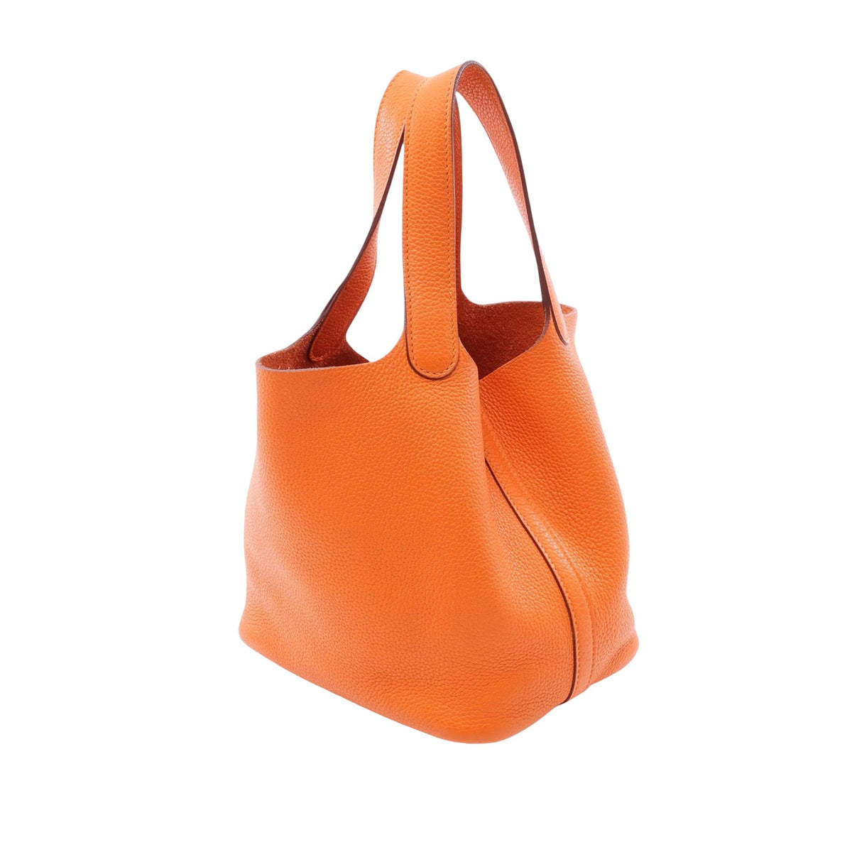 Hermès Clemence Picotin Lock 18 — Orange