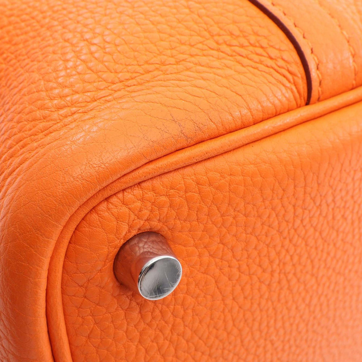 Hermès Clemence Picotin Lock 18 — Orange