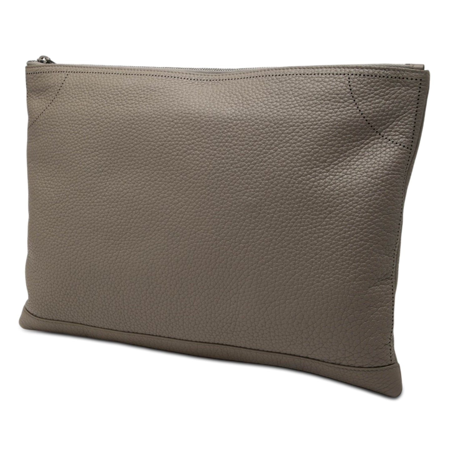 Balenciaga Calfskin Motocross Blackout Clutch