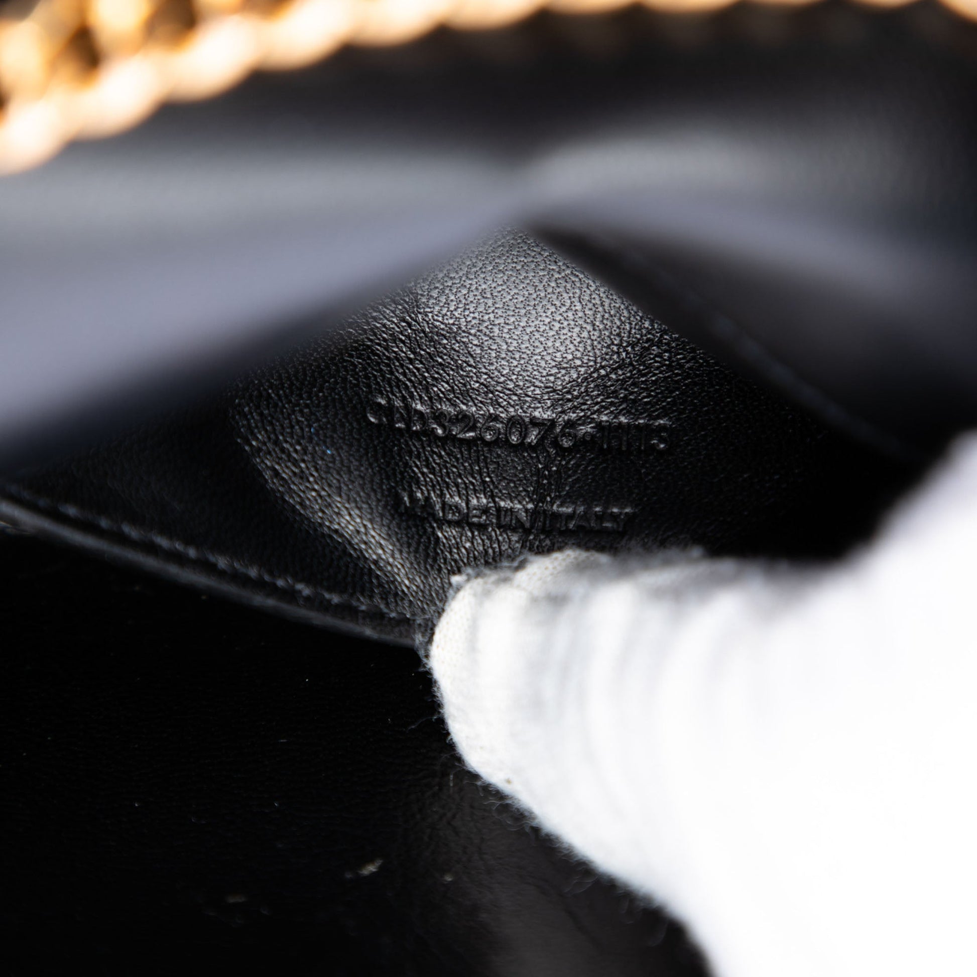 Saint Laurent Small Suede Monogram Kate Tassel Crossbody