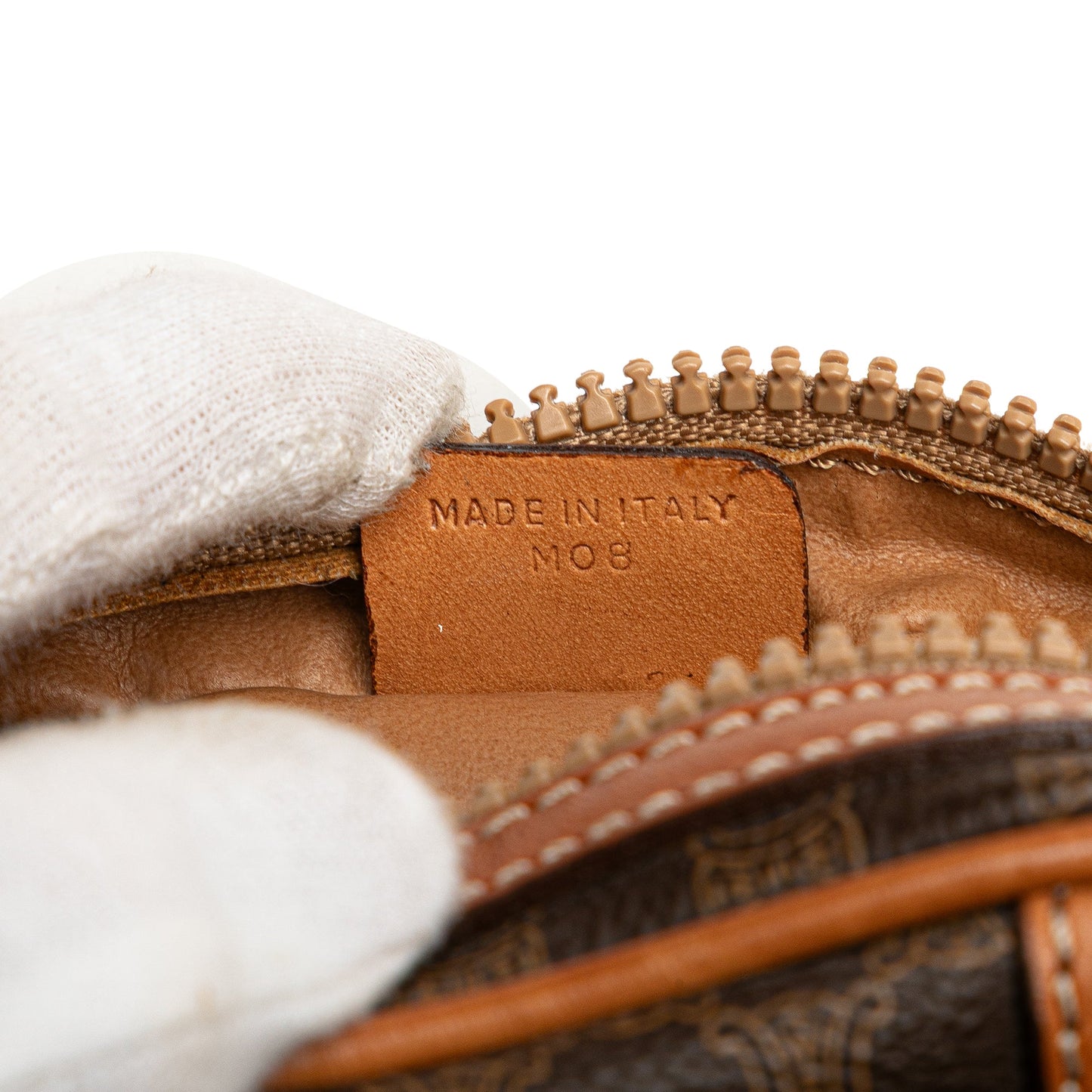 Celine Macadam Coated Canvas Crossbody