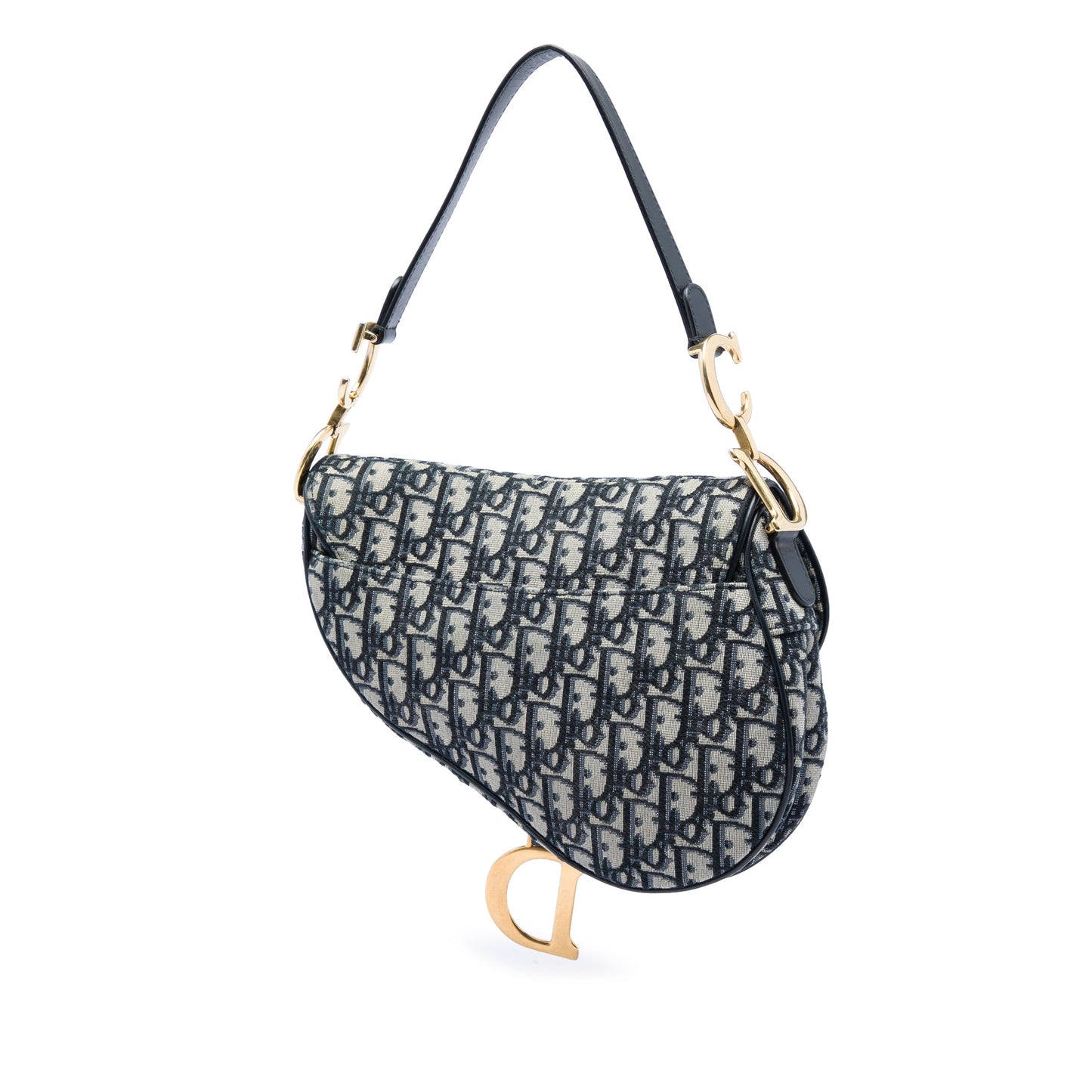 Dior Oblique Canvas Saddle Bag