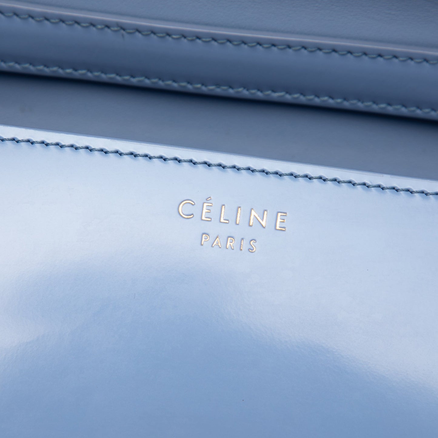 Celine Medium Shiny Calfskin Classic Box