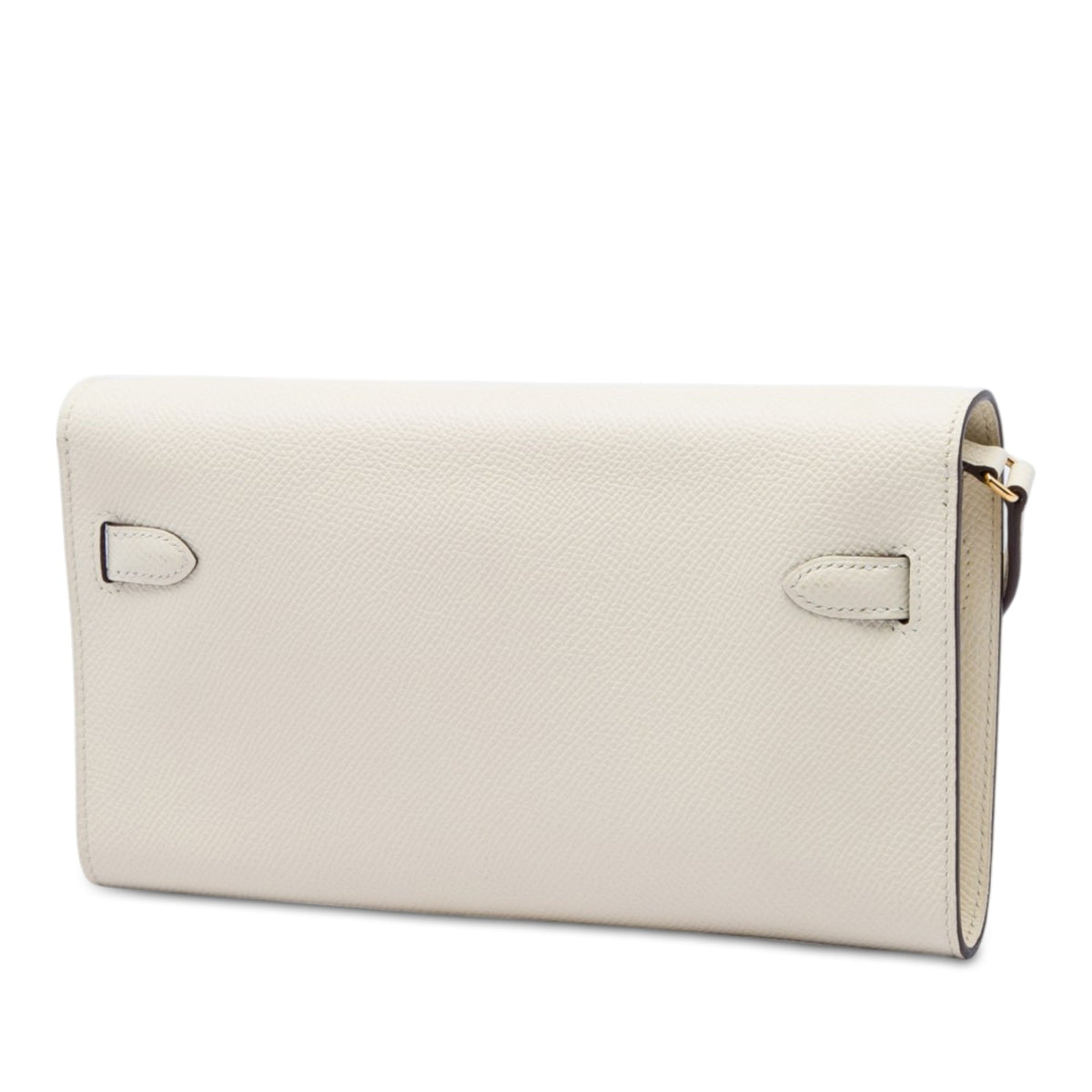 Hermès Epsom Kelly To Go Wallet — White
