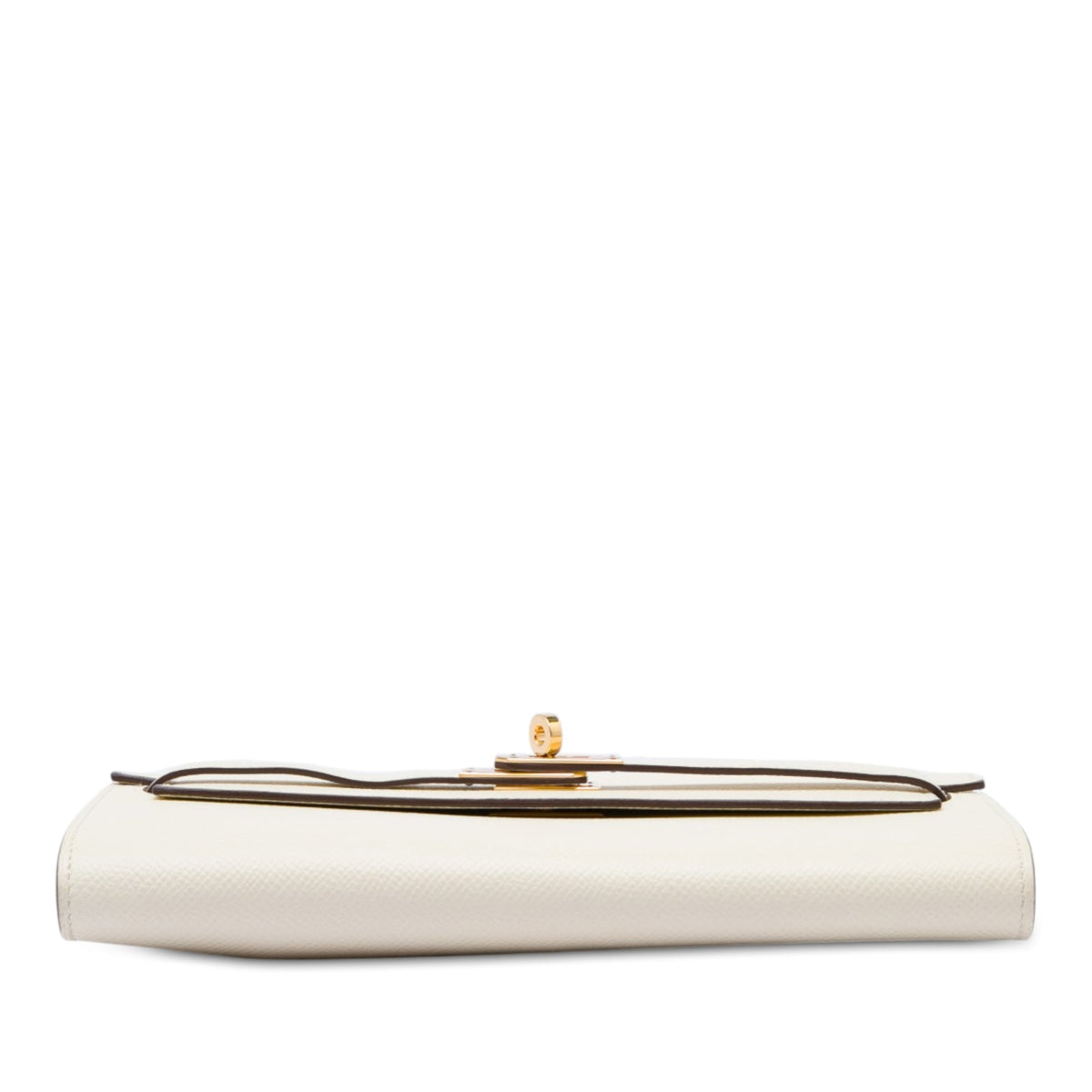 Hermès Epsom Kelly To Go Wallet — White