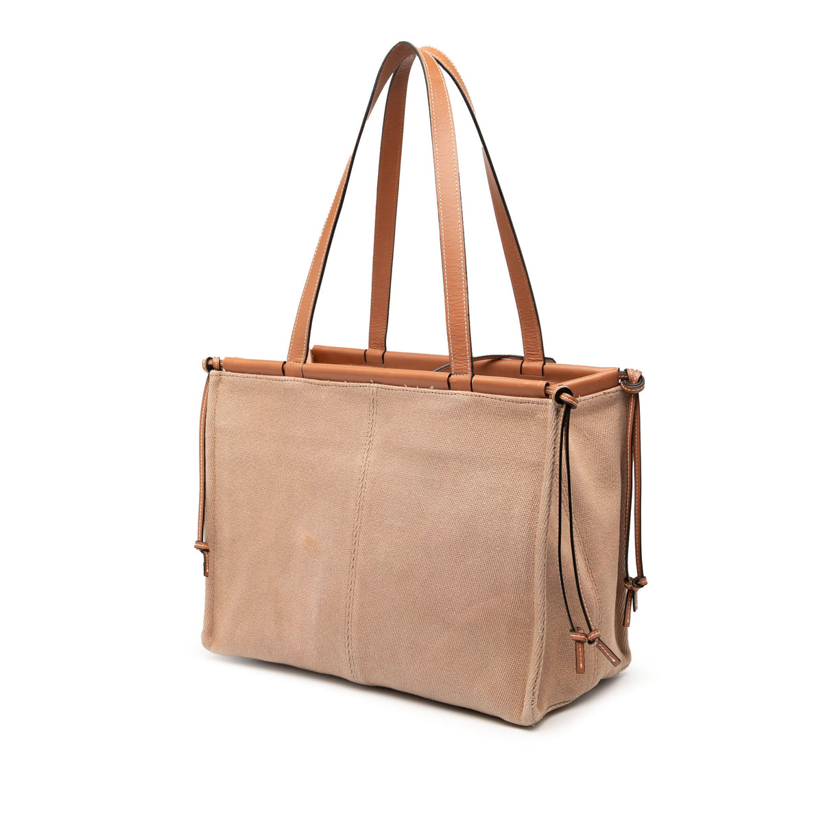 LOEWE Small Canvas Cushion Tote