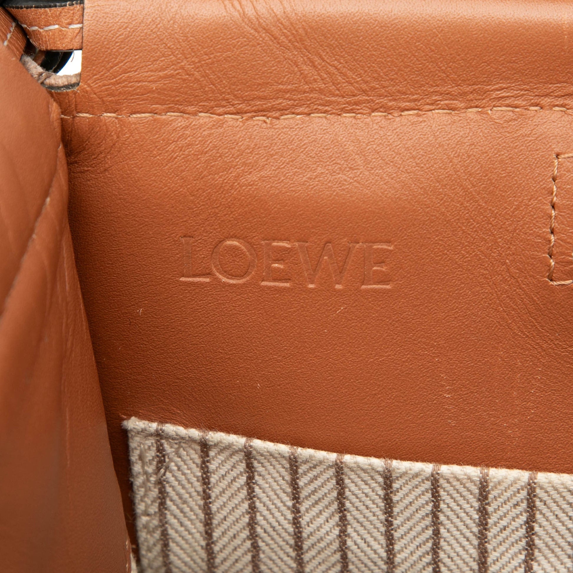 LOEWE Small Canvas Cushion Tote