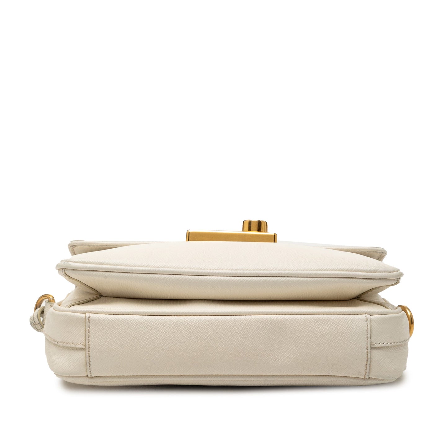 Prada Saffiano Sound Lock Satchel
