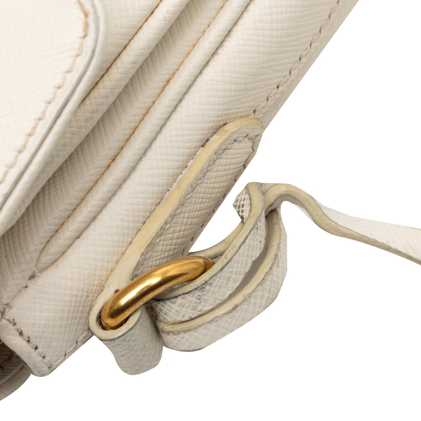 Prada Saffiano Sound Lock Satchel