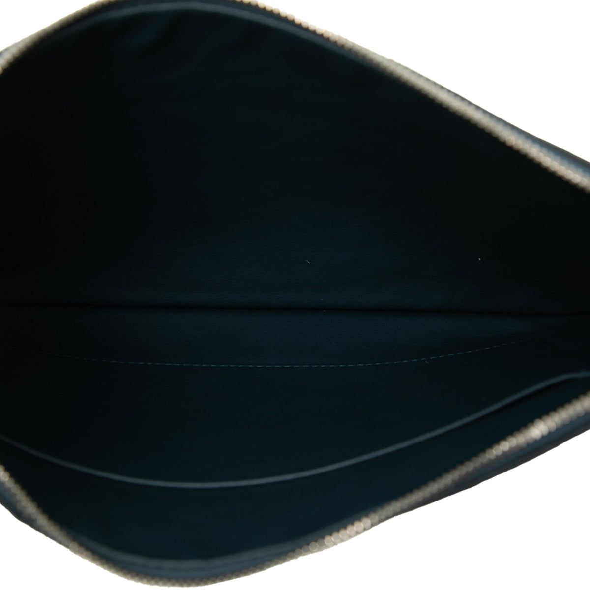 Bottega Veneta Nappa Intrecciato Wristlet Clutch — Blue