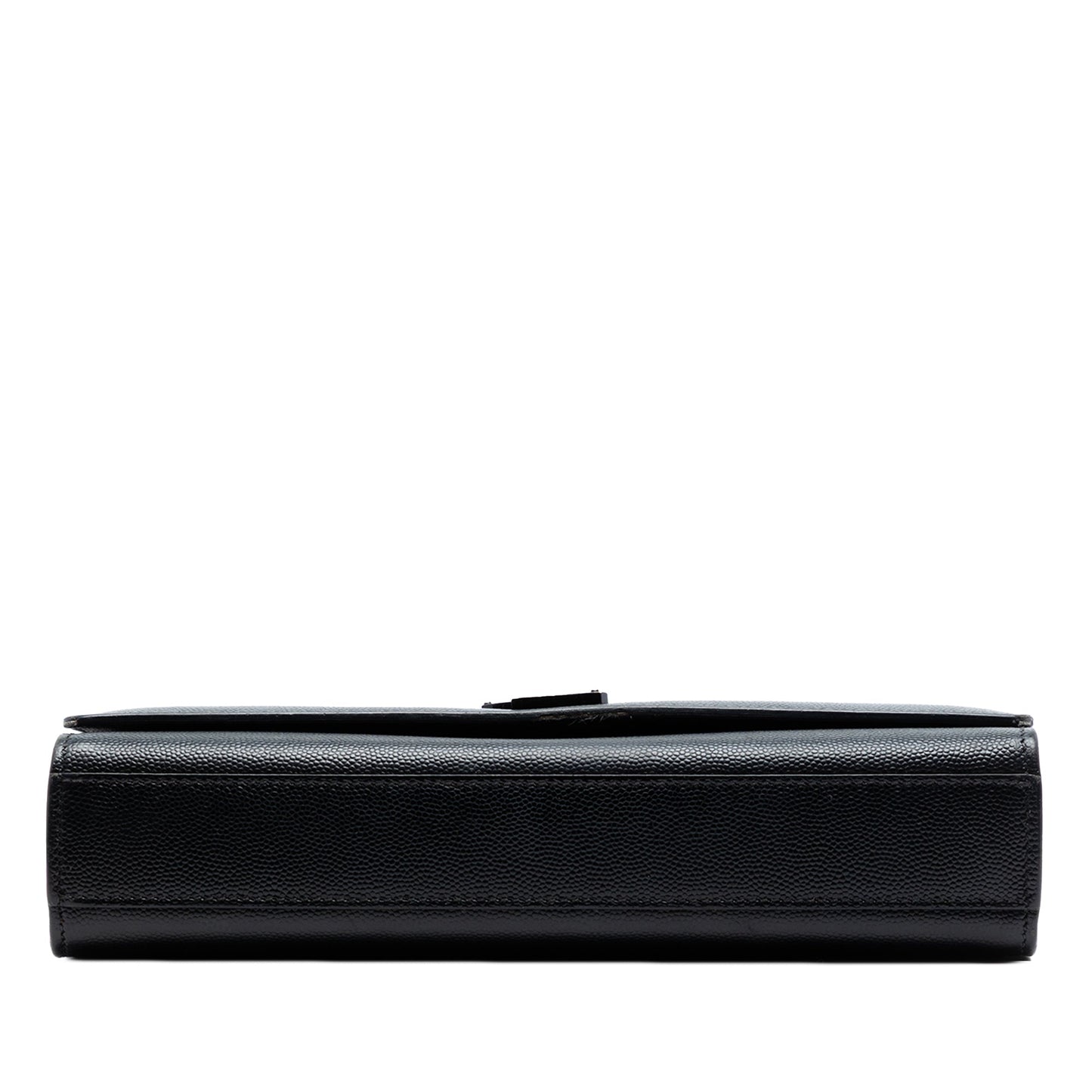 Saint Laurent Medium Grain De Poudre Monogram Monochrome Kate Crossbody