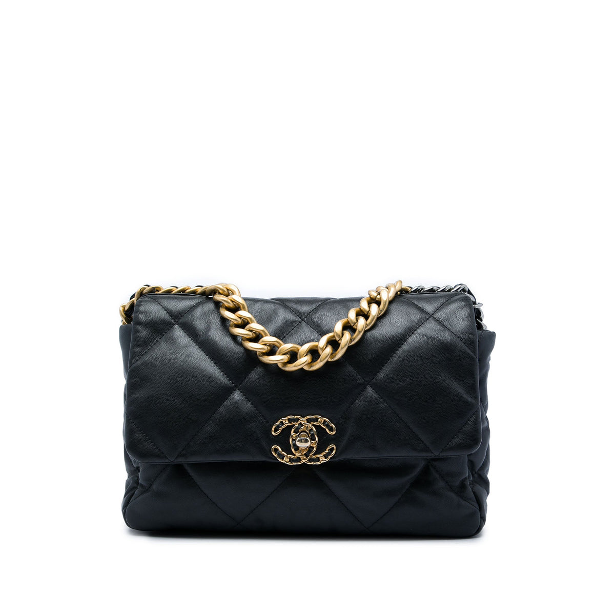 Chanel Large Lambskin 19 Flap