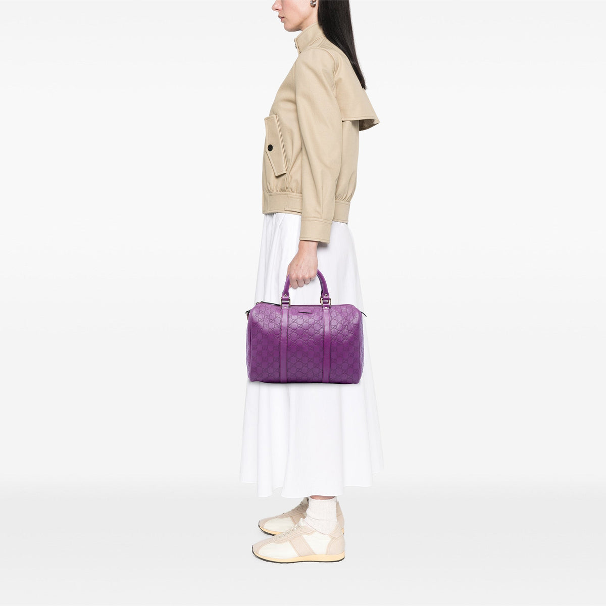 Gucci Medium Guccissima Joy Boston Bag