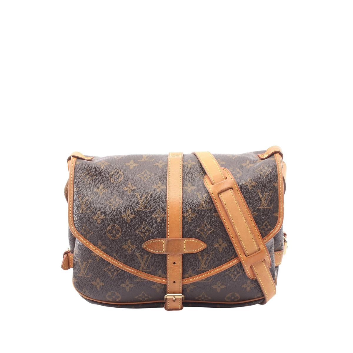 Louis Vuitton Monogram Saumur 30 — Brown