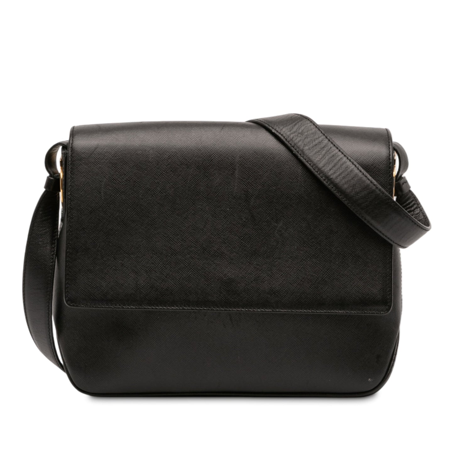 Ferragamo Leather Gancini Shoulder Bag