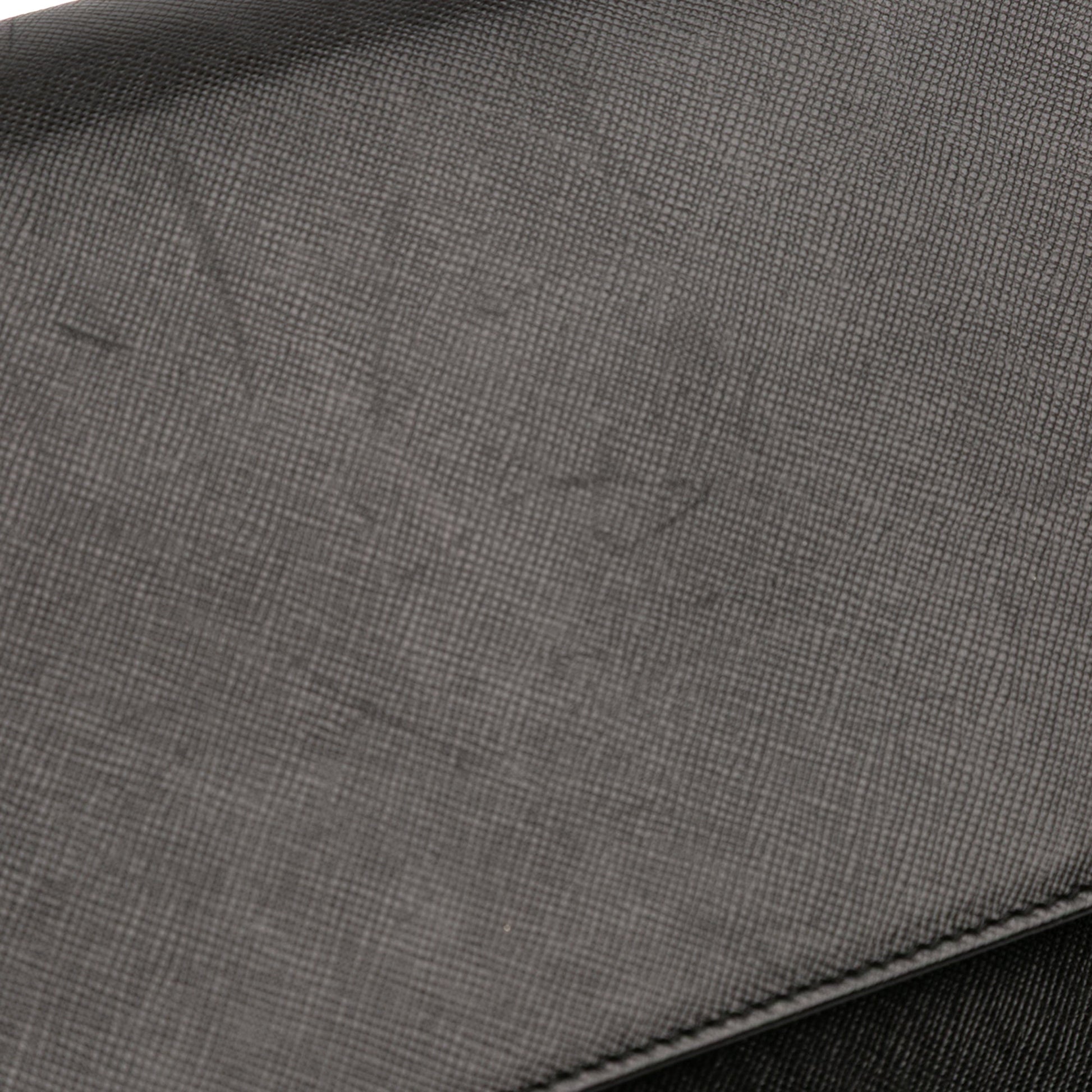 Ferragamo Leather Gancini Shoulder Bag