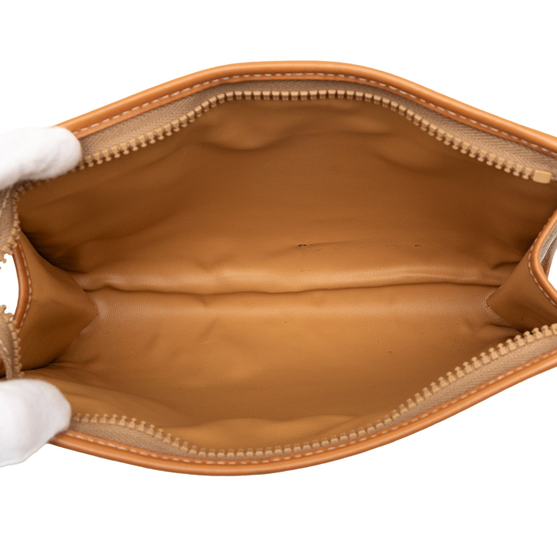 Celine Macadam Coated Canvas Clutch