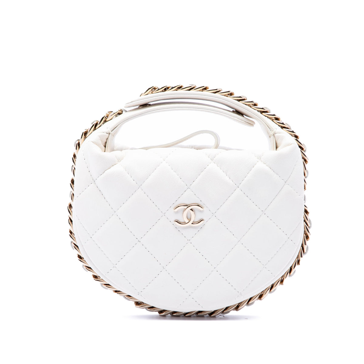Chanel Mini Quilted Lambskin Chain Around Pouch