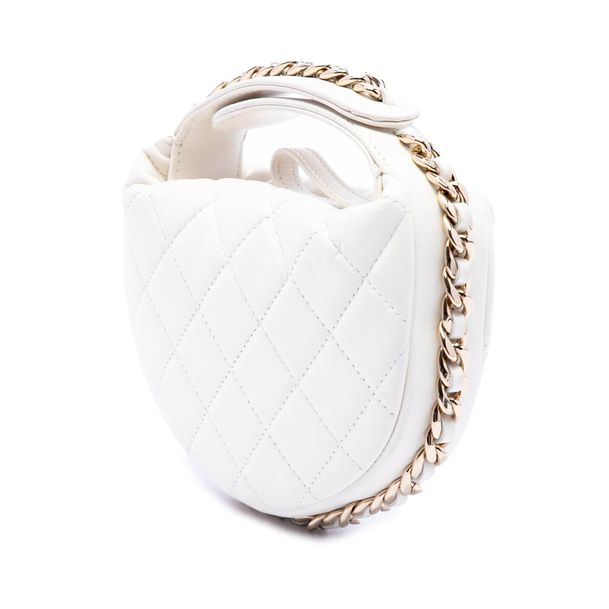 Chanel Mini Quilted Lambskin Chain Around Pouch